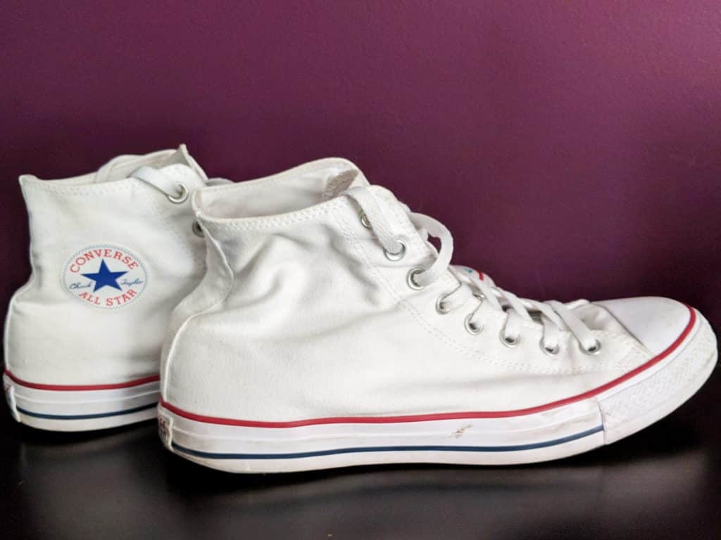 white chuck taylor high tops